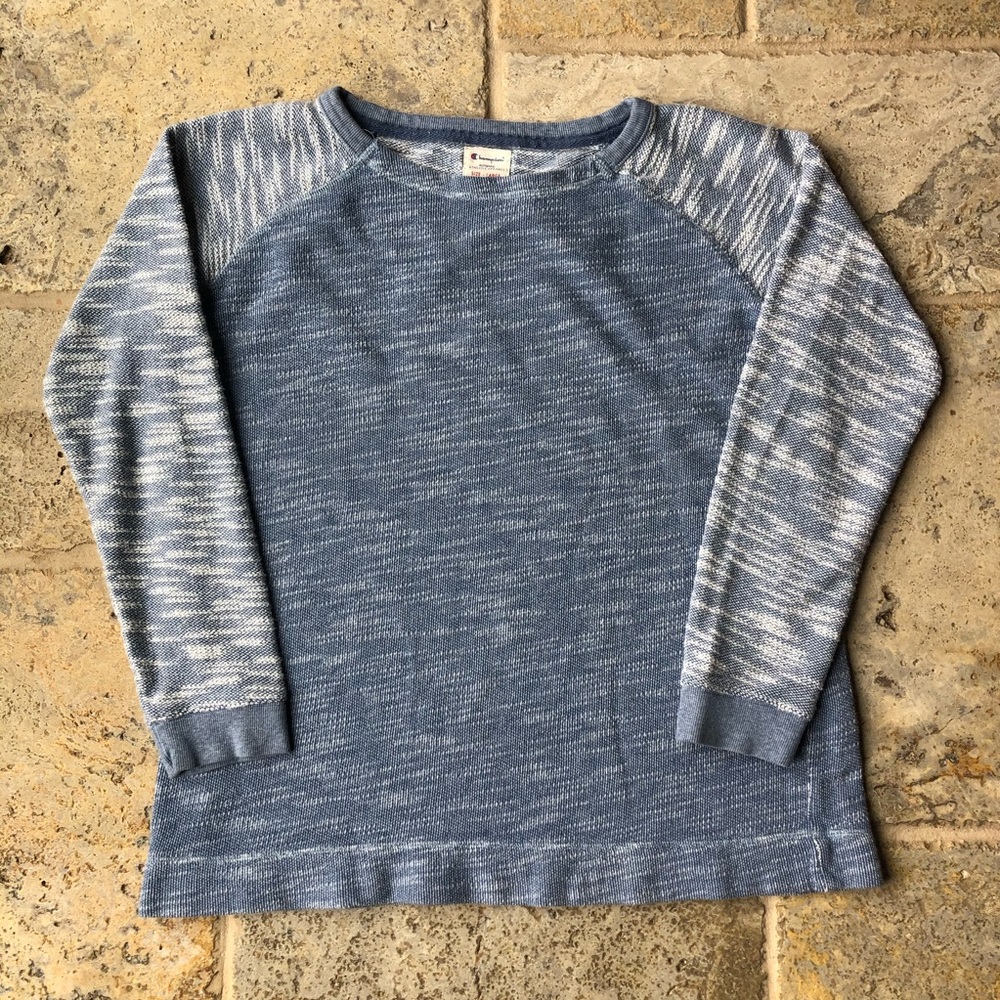 Champion Long Sleeve Knit Thermal Sweatshirt